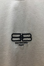 経堂) BALENCIAGA バレンシアガ 22年品 BB PARIS ICON T-SHIRT ベージュ 612966 TMVG7 9364 メンズ S 国内正規_画像4