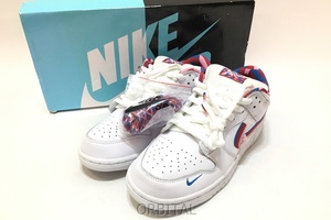 経堂) パラ ナイキ PARRA Nike SB ダンク ロー OG クイックストライク スニーカー サイズ25cm CN4504-100 美品