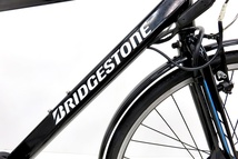 ★★ブリヂストン BRIDGESTONE TB1e 2020年モデル アルミ 電動アシストクロスバイク タイヤ27インチ 7速 ブラック 9.6Ah_画像2