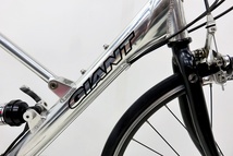 ★★ジャイアント GIANT MR4F 2007年モデル アルミ 折りたたみ自転車 バイク 24インチ C-T500mm 2×8速 シルバー_画像2