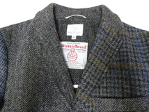 BEAUTY&YOUTH × Harris Tweed ビューティー＆ユース ハリスツイード クレイジー カバーオール サイズS ジャケット_画像4