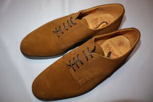 ★未使用品★ トリッカーズ Tricker's ★ スエードプレーントゥシューズ★size7.5