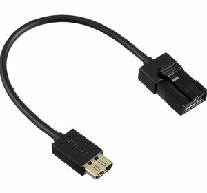【未開封】アルパイン(ALPINE) HDMI Type E to A変換ケーブル (純正カーナビ映像出力用) KCU-610HE