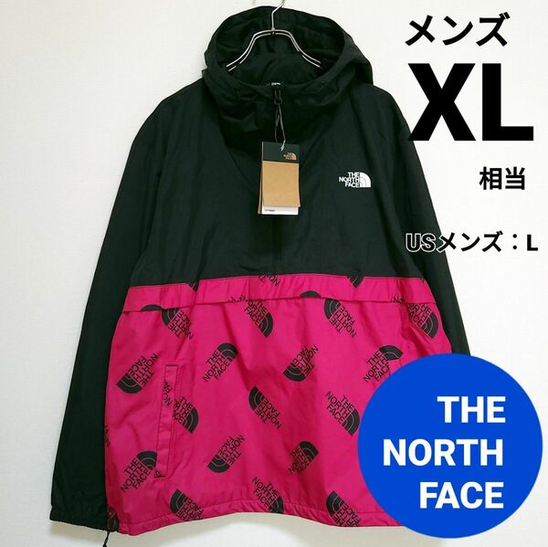 THE NORTH FACE ノースフェイス　アノラック　ジャケット　メンズ　XL相当　ピンク