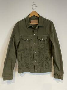 sandinista Gジャン 3rdタイプ　カーキ　デニムジャケット nonnative