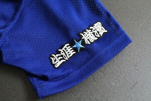 送料無料 生涯横濱 そで等に (白★青) 刺繍 ワッペン 横浜 ベイスターズ 応援 ユニフォームに