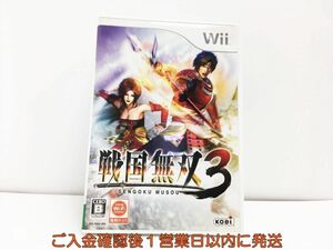 【1円】Wii 戦国無双3(通常版) ゲームソフト 1A0325-038sy/G1