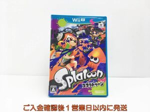 WiiU Splatoon (スプラトゥーン) ゲームソフト 1A0321-074sy/G1