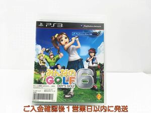 【1円】PS3 みんなのGOLF 6 プレステ3 ゲームソフト 1A0312-044sy/G1