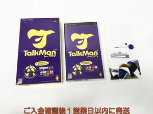 【1円】PSP トークマン TalkMan マイクロホン付き ゲームソフト 未検品ジャンク K03-301yk/F3