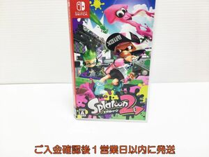 【1円】Switch Splatoon 2 (スプラトゥーン2) ゲームソフト 状態良好 1A0222-005ym/G1