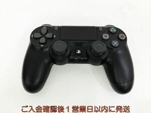 【1円】PS4 純正 ワイヤレスコントローラー DUALSHOCK4 ブラック 未検品ジャンク SONY PlayStation4 M07-521kk/F3