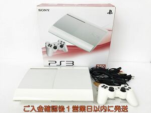 【1円】PS3 本体 セット 250GB ホワイト SONY PlayStation3 CECH-4000B 初期化済 未検品ジャンク DC08-178jy/G4