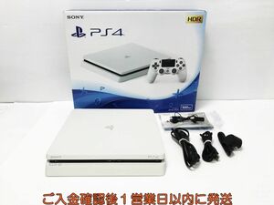 【1円】PS4 本体 セット 500GB ホワイト SONY PlayStation4 CUH-2200A 初期化/動作確認済 M04-173yk/G4