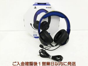 【1円】HORI製 PS4/PS5対応 ホリ ゲーミングヘッドセット スタンダード ブルー PS4-157 未検品ジャンク M05-537kk/G4