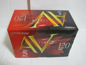 Victor ビクター　VHSテープ 120分　5パック