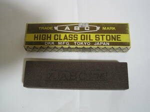 ★ABC OIL STONE オイルストーン 荒目　100×25×12　砥石　トレードマーク ABC 