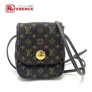 LOUIS VUITTON ルイヴィトン M95313 モノグラムミニラン ポシェット カンクーン ミニポシェット シガレットケース レディース【中古】