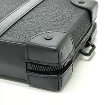 LOUIS VUITTON ルイヴィトン M80224 モノグラムアンプラント ソフトトランク ウォレット カバン ショルダーバッグ メンズ【中古】_画像4