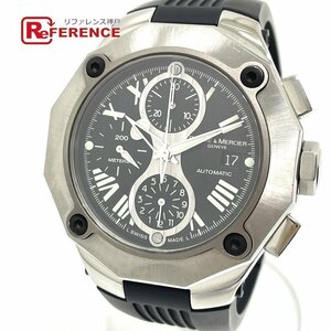 Baume & Mercier Baume&Mercier MOA08755 chronograph li vi elaXXL self-winding watch Date wristwatch SS silver men's [ used ]