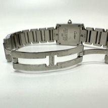 CARTIER カルティエ W51008Q3 タンクフランセーズSM 2384 クォーツ 腕時計 シルバー レディース【中古】_画像5