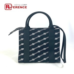 BALENCIAGA Balenciaga 620884 tray doS большая сумка портфель BB ручная сумочка черный женский [ б/у ]