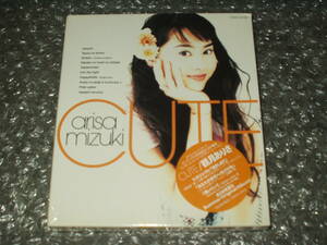 Нераспечатанный новый CD□ Arisa Kanzuki "CUTE" нераспечатанный новый ~ первая внешняя бумажная обложка в комплекте