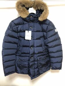 送料無料 未使用 MONCLER CLUNY 4 モンクレール ネイビー ダウンジャケット ダウンコート 正規品 定価374000円 ロング ダウン コート