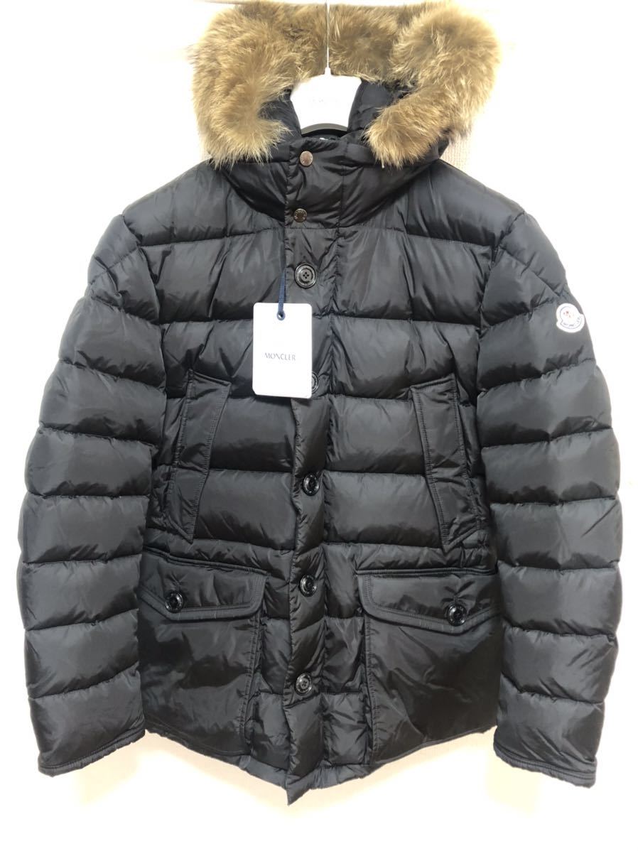 送料無料 未使用 MONCLER CLUNY 2 モンクレール ネイビー ダウン