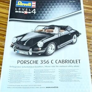 Revell レベル 1/16 ポルシェ カブリオレ PORSCHE 356 C CABRIOLET の画像1