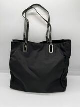 ★ PRADA / プラダ トートバッグ ナイロン ブラック 黒 カード有 ブランド 中古品 1024YG _画像2