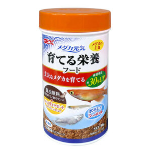 ＧＥＸ　メダカ元気　育てる栄養フード　52g　昆虫原料・フレークフード