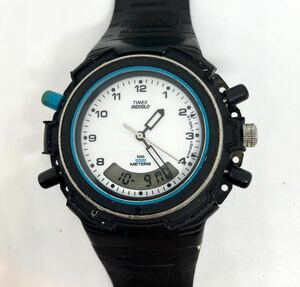 タイメックス アナデジ 電池交換済み ベゼル欠品　TIMEX