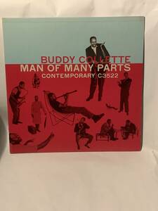 米　Contemporary オリジナル　黄　深溝　Buddy Collette Man Of Many Parts