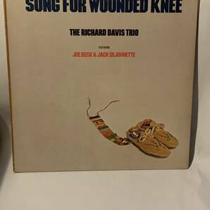 米 Flying Dutchman オリジナル The Richard Davis Trio Featuring Joe Beck & Jack DeJohnette Song For Wounded Knee FD 10157の画像1