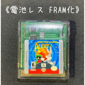 《FRAM化》ALERT！ 海外版 マーシャンクエスト 電池レス GBC