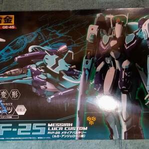 GE-45 DX超合金 RVF-25 メサイア バルキリー ルカ・アンジェローニ 機 マクロスF CHOGOKIN BANDAI Macross F Messiah valkyrie Luca Custom