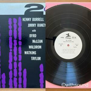 KENNY BURRELL & JIMMY RANEY 2 Guitars 国内再発盤 白ラベルプロモ LP 1975 LPJ-70046