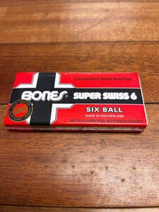 BONES SUPER SWISS 6 BALL正規品 新品未開封、送料込み！