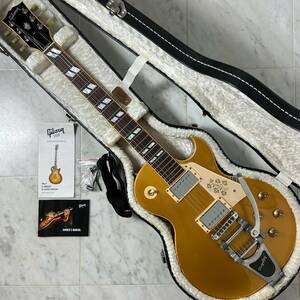 超希少 世界限定 Gibson Les Paul LP-295 Gold Top Bigsby ビグスビー Guitar Of The Month 2008 ハードケース 付属品付
