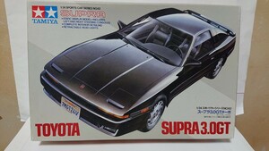 タミヤ 1/24 スポーツカーシリーズ No,62 トヨタ スープラ 3.0GT ターボ 未開封 未組立 小鹿当時の物です A70 前期型です