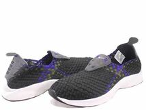 NIKE AIR WOVEN DN1773-010/28cm 環境保護に配慮したエコライクなWOVEN(編み込み)仕様を盛り込んだカジュアルシューズ◎_画像1