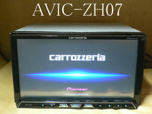 ★★★carrozzeria 最新2022年更新/フルセグ地デジ/SD/Bluetooth/DVD/CD AVIC-ZH07 動作保証 即決送料無料！★