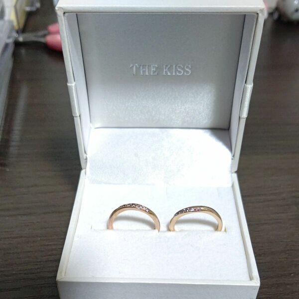 the kiss リングネックレス 刻印有り