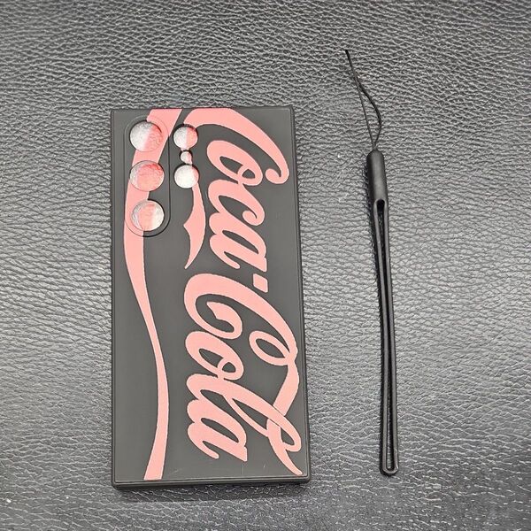 【新品・未使用】GALAXY S23 Ultra ケース ギャラクシー カバー シリコン ストラップ付き