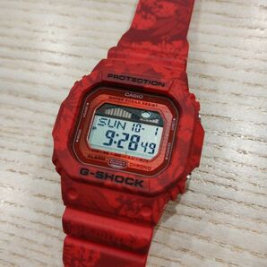 GLX-5600F G-shock　Gライド　タイドグラフ　ムーンデータ　赤 CASIO G-LIDE Gショック レッド 