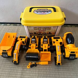 DIY TOYS ６in１ 建設車両 工事車両 作業車両 建設車両セット