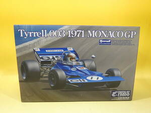 【ジャンク扱い】EBBRO　エブロ　1/20 Tyrrell　ティレル003　1971　モナコGP　№007 【プラモデル】J4　S1010