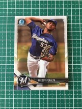 即決のみ！★TOPPS MLB 2018 BOWMAN CHROME BCP221 フレディ・ペラルタ（FREDDY PERALTA）【ミルウォーキー・ブルワーズ】プロスペクト★_画像1