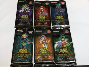  Yugioh 20th anniversary duelist box. глициния ... замок Judai неподвижный Yusei 9 10 9 . лошадь .. лошадь Playmaker 6 упаковка комплект нераспечатанный хранение товар. 